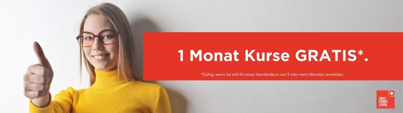1 Monate kostenlos - Swiss French School