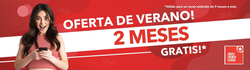 2 meses de clases gratis - Swiss French School